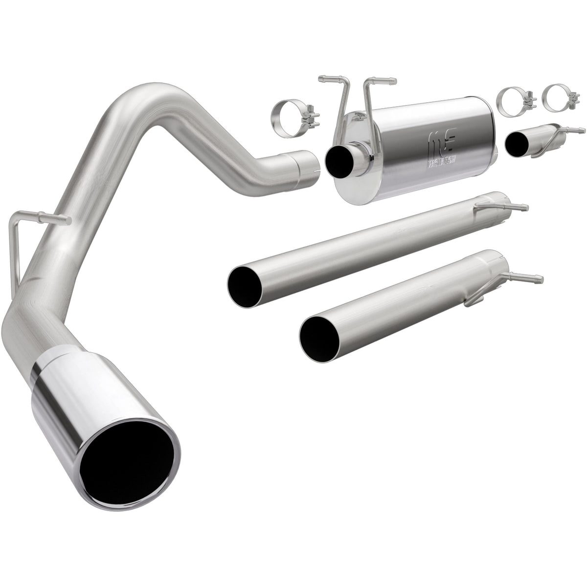 MagnaFlow Exhaust Products MF Series Stainless Cat-Back System 1999 Ford F-250 Super Duty Sys C/B 99-04 Ford F-250 6.8L V10