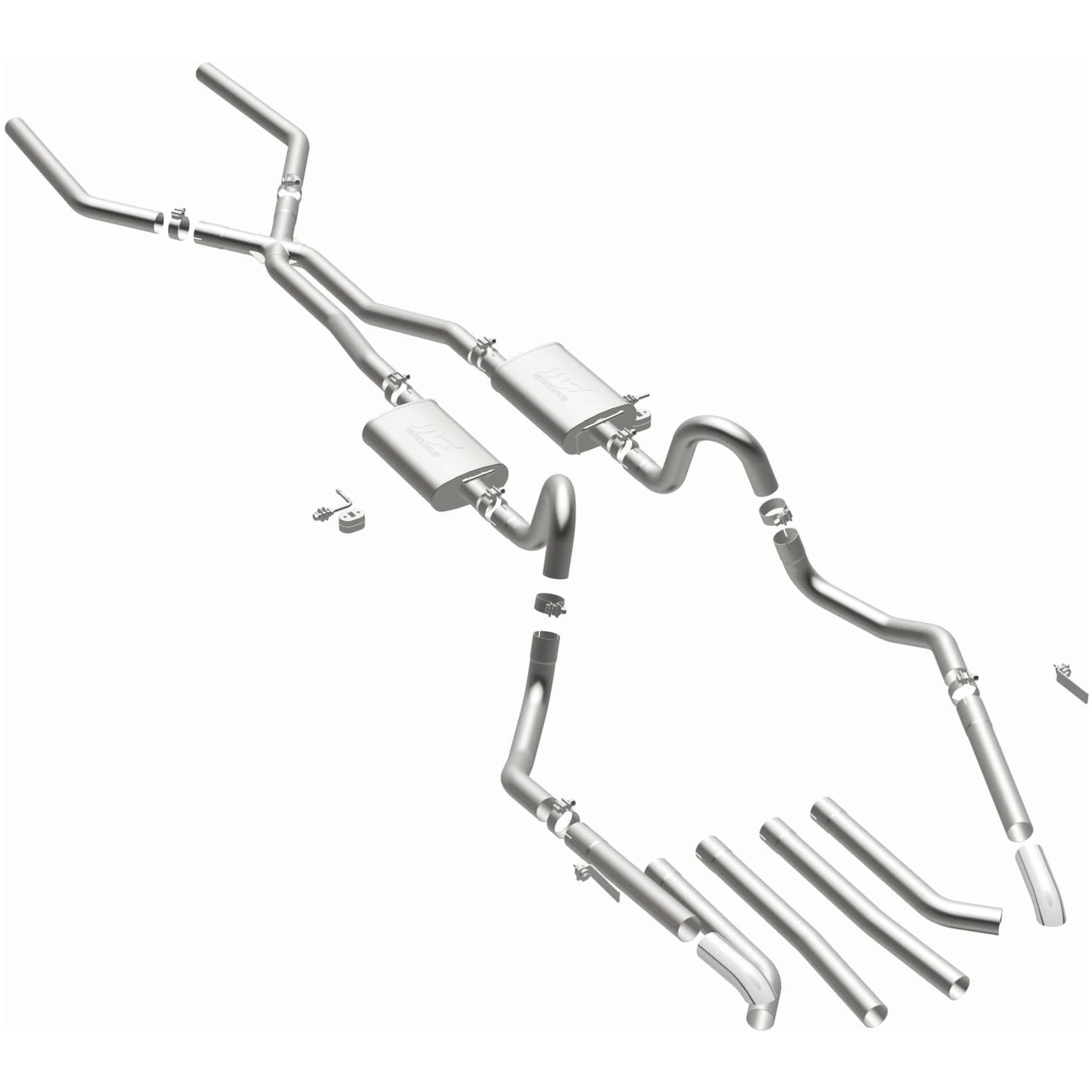Magnaflow Street Series Stainless Crossmember-Back System - 15893
