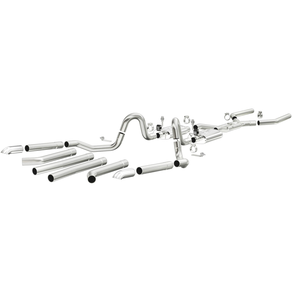 Magnaflow Street Series Stainless Crossmember-Back System - 15894