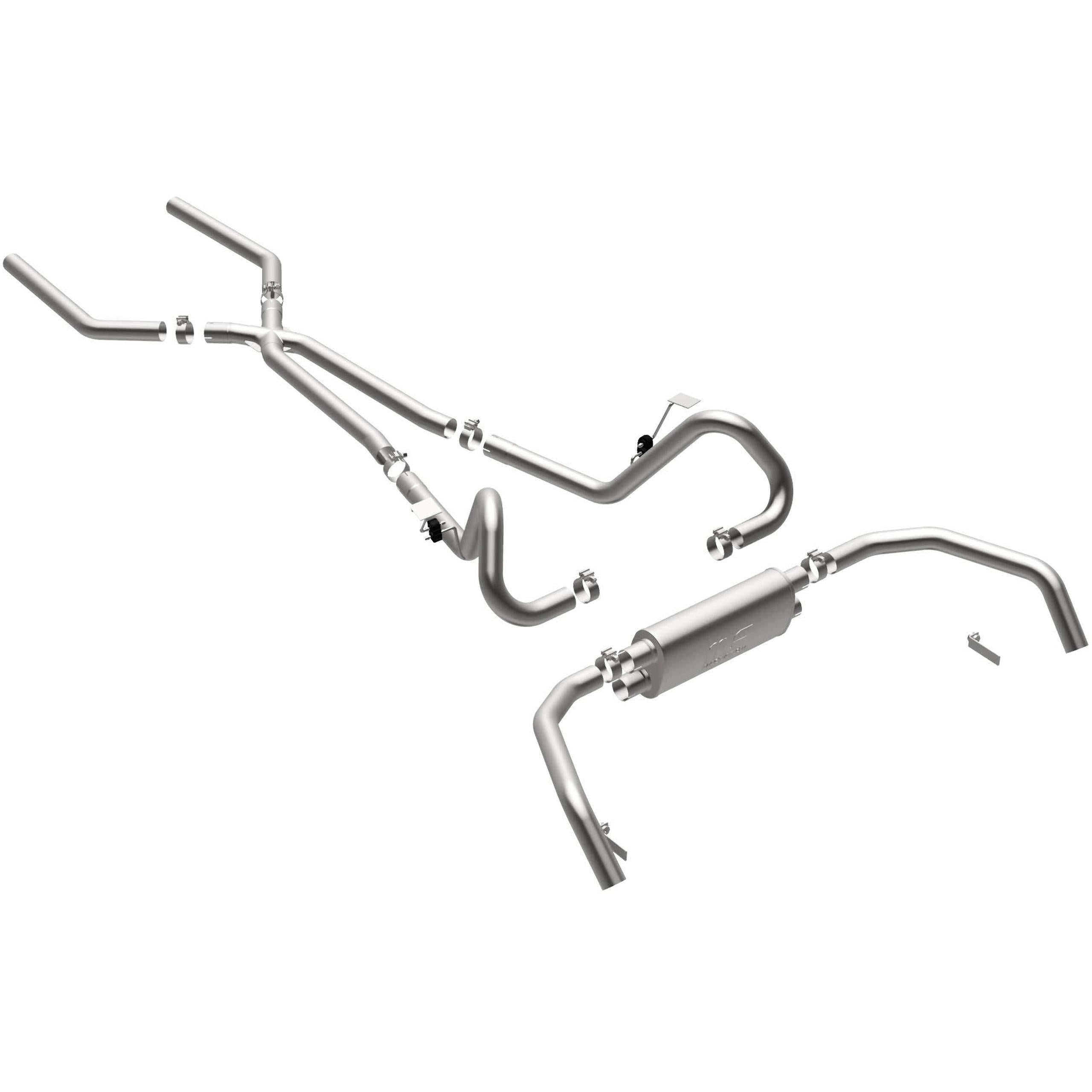Magnaflow Street Series Stainless Crossmember-Back System (1967-1969 Camaro,1967-1969 Firebird) - 15895