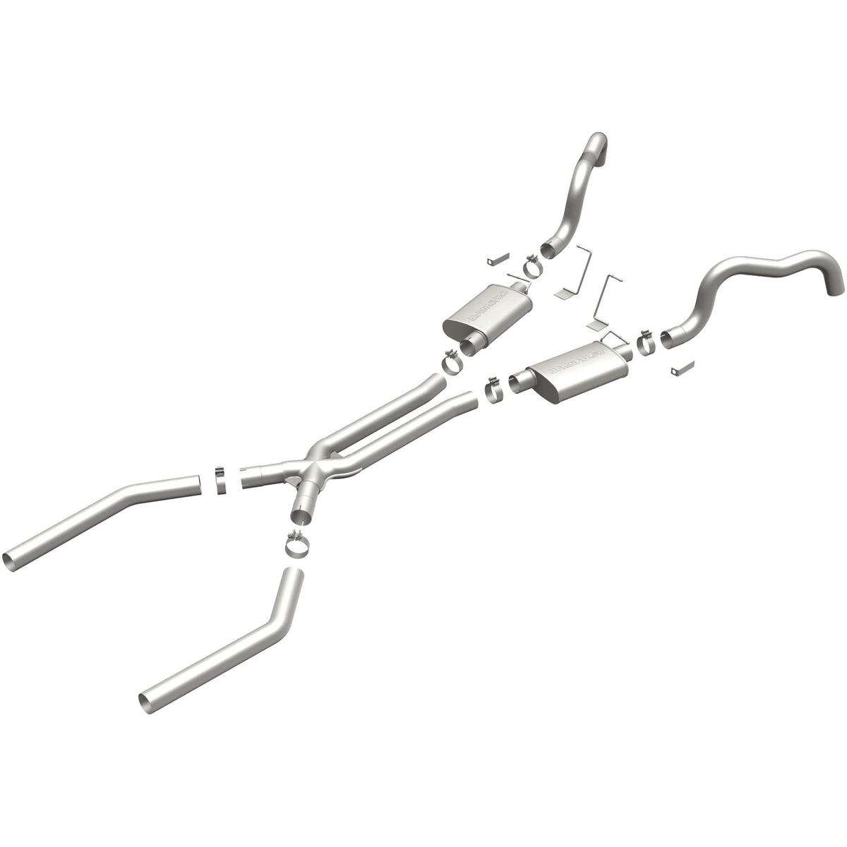 Magnaflow Street Series Stainless Crossmember-Back System - 15899