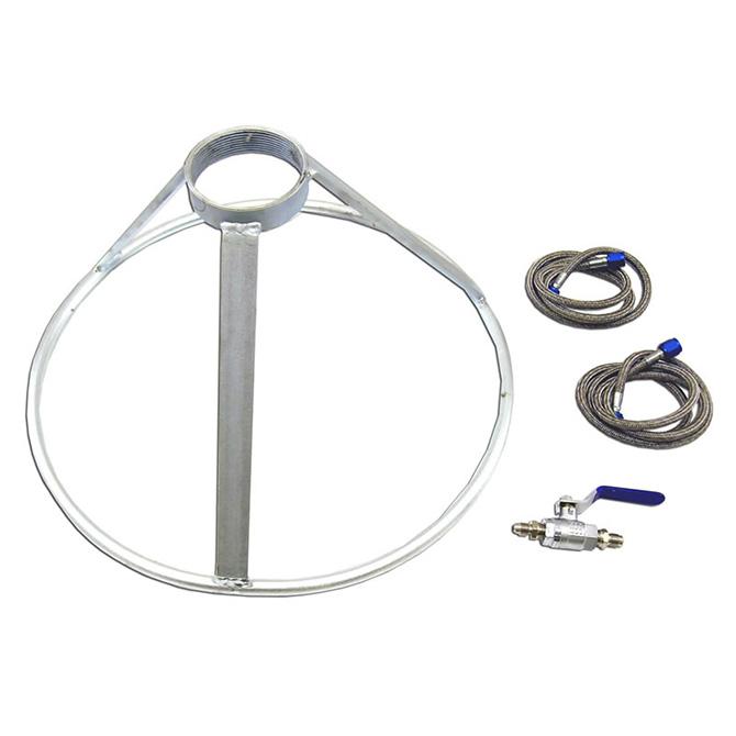 Nitrous Express Bottle Transfer Kit (Complete W/Stand, Control Valve, & Lines) - 15910