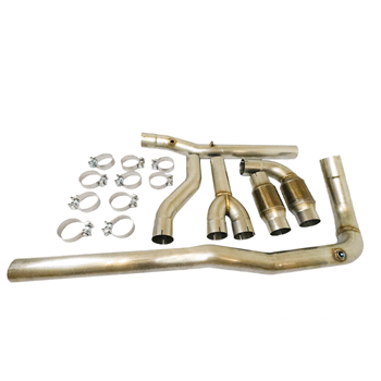 Texas Speed Stainless Steel Catted Y-Pipe (2009-2018 Ram 1500) - 25-RAMCATY