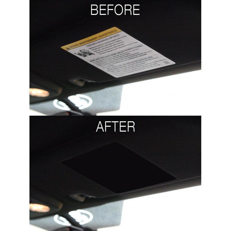 Anchor Room Visor Covers (2015-2023 Mustang) - 15FM_VCM