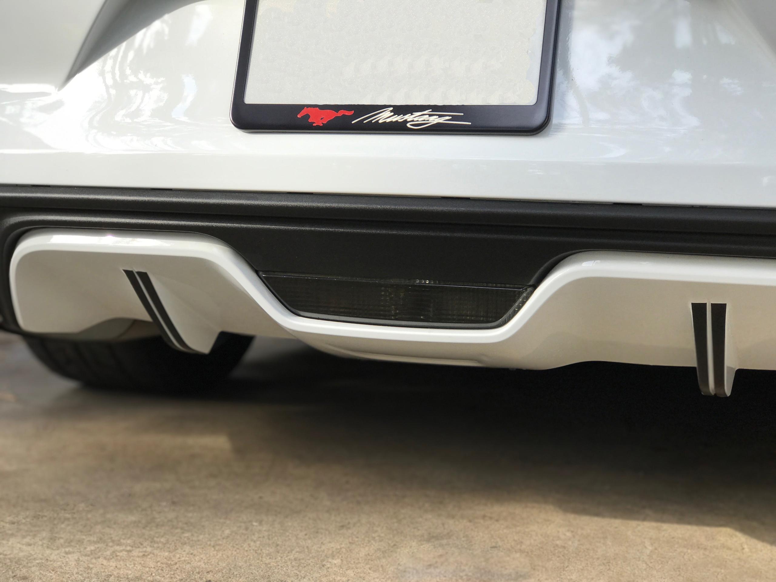 Anchor Room Diffuser Accent Vinyl Decals (2015-2017 Mustang) - Silver - 15FM_DAP_S