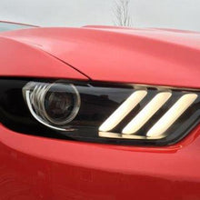 Anchor Room Headlight Amber Corner Vinyl Black Out - Azure(Grabber) Blue (+$5.00) (2015-2017 MUSTANG, 2016-2020 GT350 & 2020-2023 GT500) - 15FM_HAC_GB
