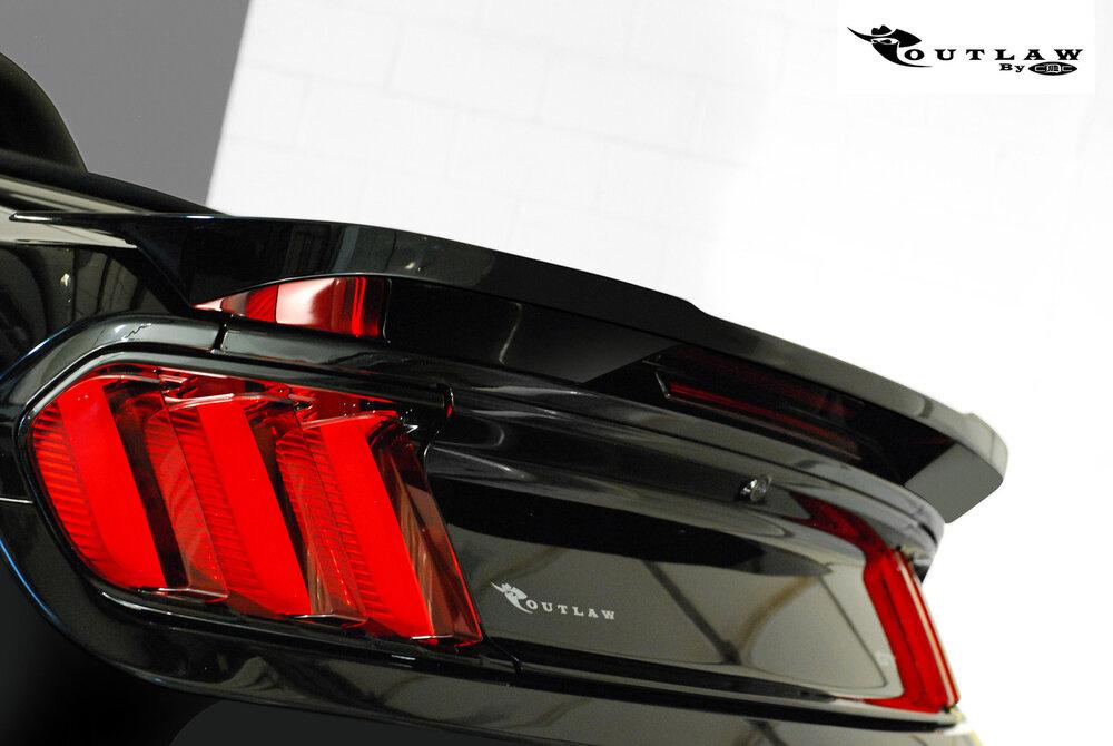 Classic Design Concepts 2015-2018 Mustang Outlaw Rear Decklid Spoiler