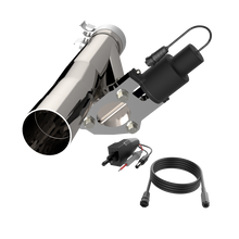 QTP 2019-2020 Ford Ranger 2.3L QTP  Aggressor Cutout Pipe - 540419