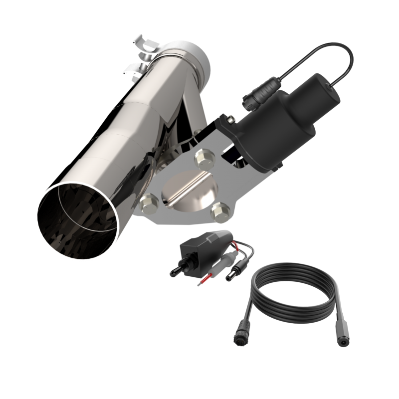 QTP 2019-2020 Ford Ranger 2.3L QTP  Aggressor Cutout Pipe - 540419
