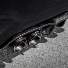 Akrapovic 2014-2020 BMW Rear Carbon Fiber Diffuser - High Gloss. (2015-2020 M3, M4) - DI-BM/CA/4/G