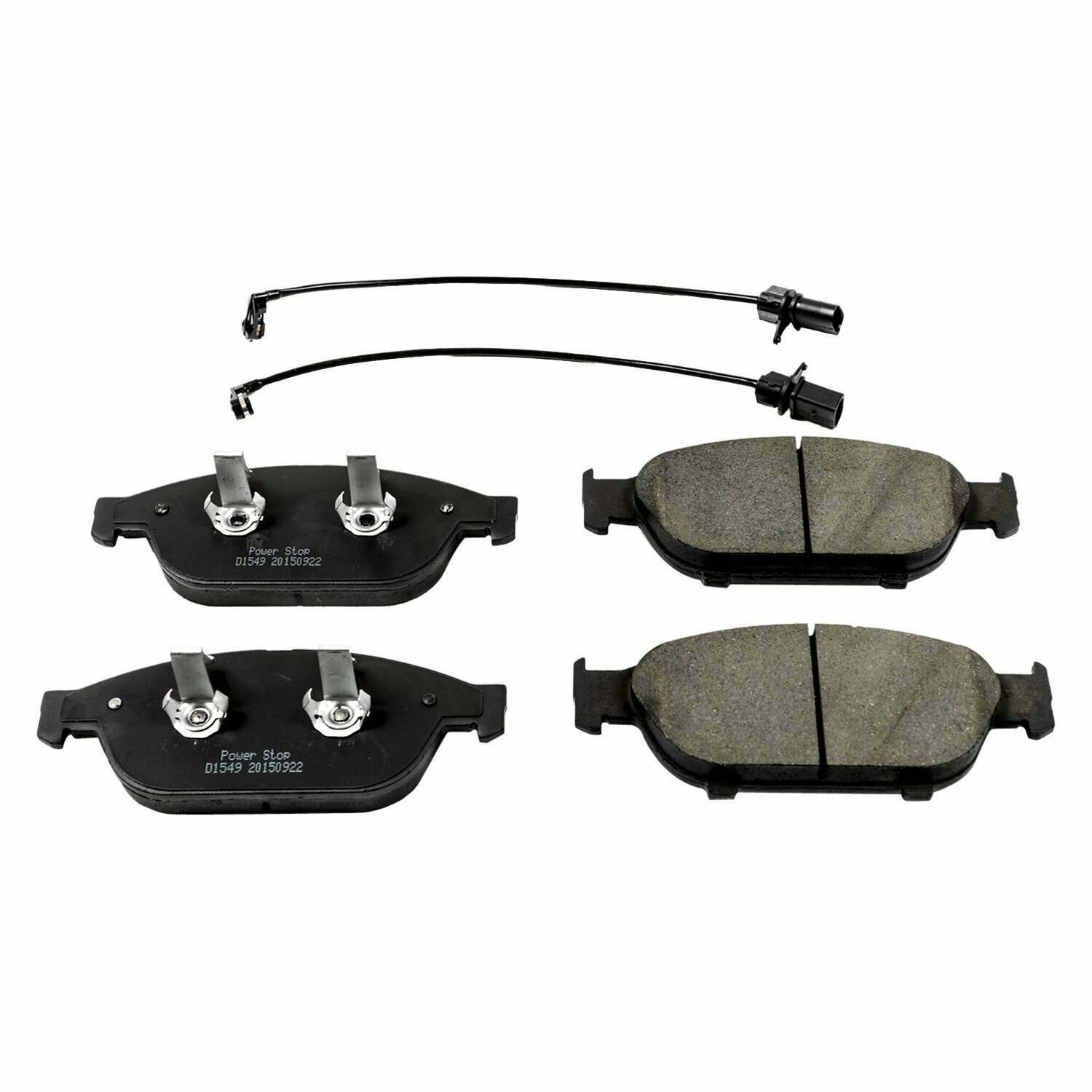 Power Stop 16-18 Audi A6 Front Z16 Evolution Ceramic Brake Pads - 16-1549