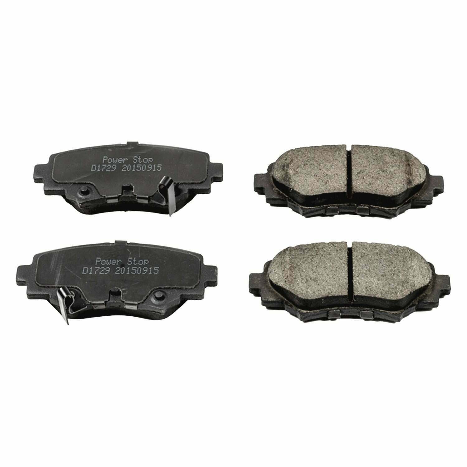 Power Stop 14-16 Mazda 3 Rear Z16 Evolution Ceramic Brake Pads - 16-1729