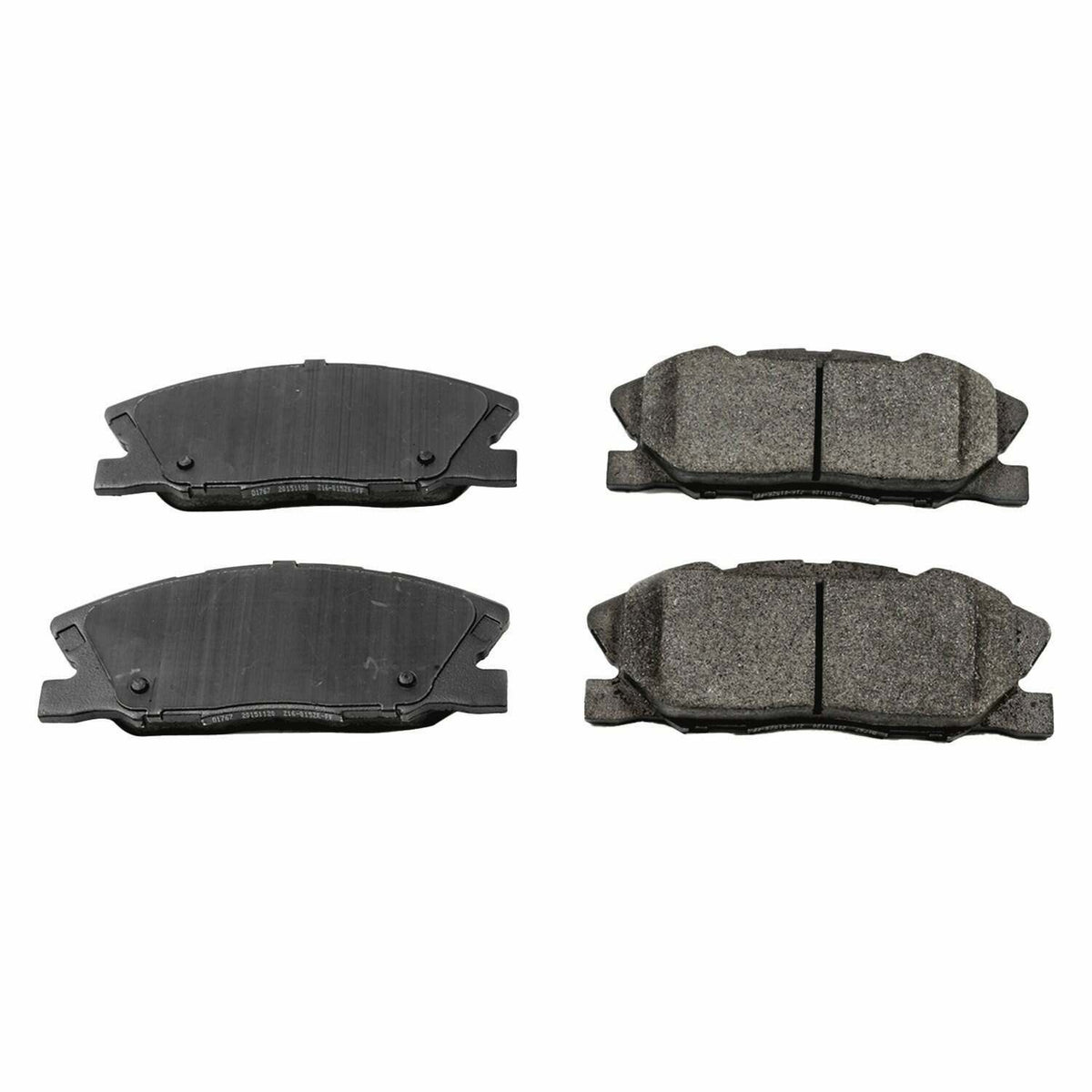Power Stop 2018 Dodge Challenger Front Z16 Evolution Ceramic Brake Pads - 16-1767