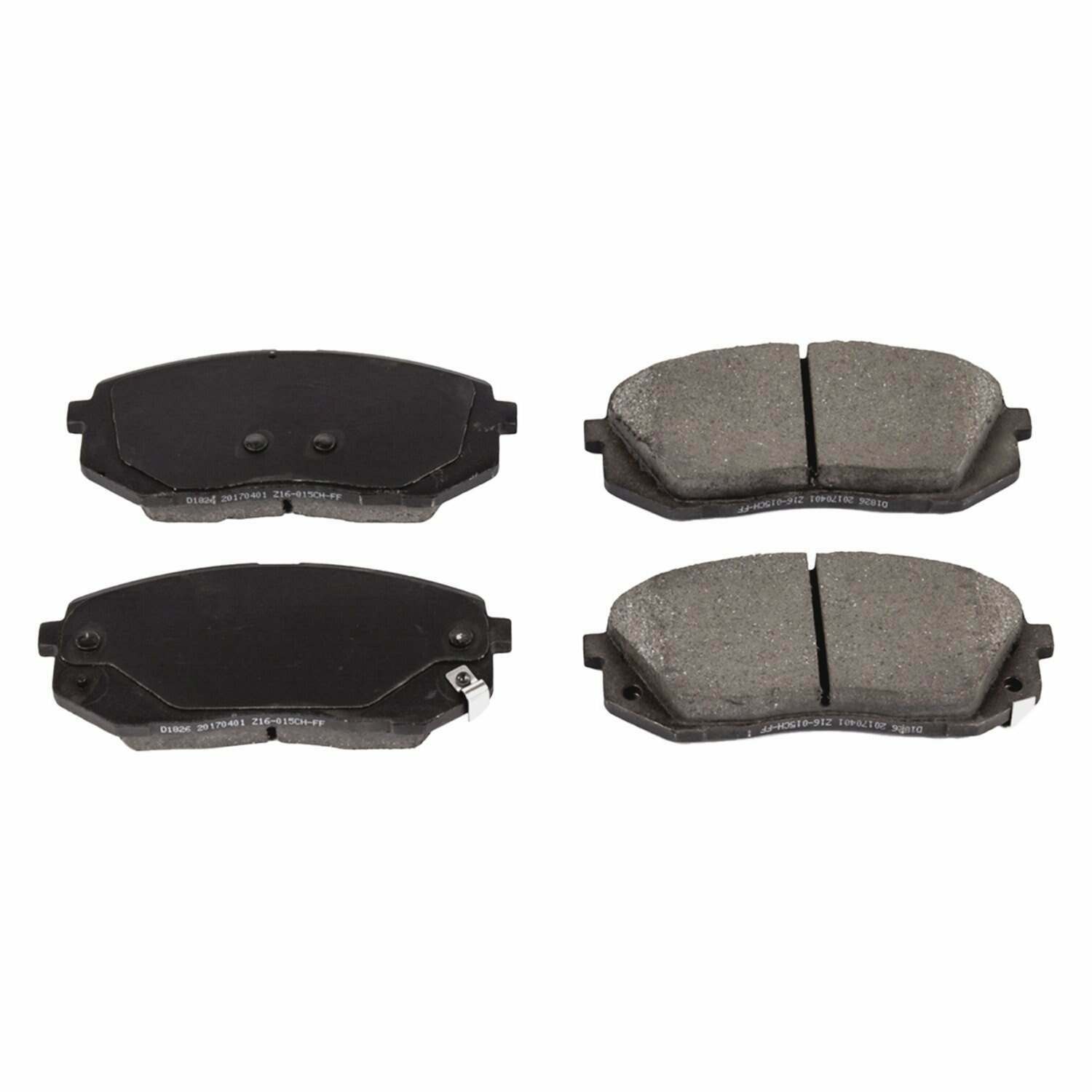Power Stop 2018 Hyundai Elantra GT Front Z16 Evolution Ceramic Brake Pads - 16-1826