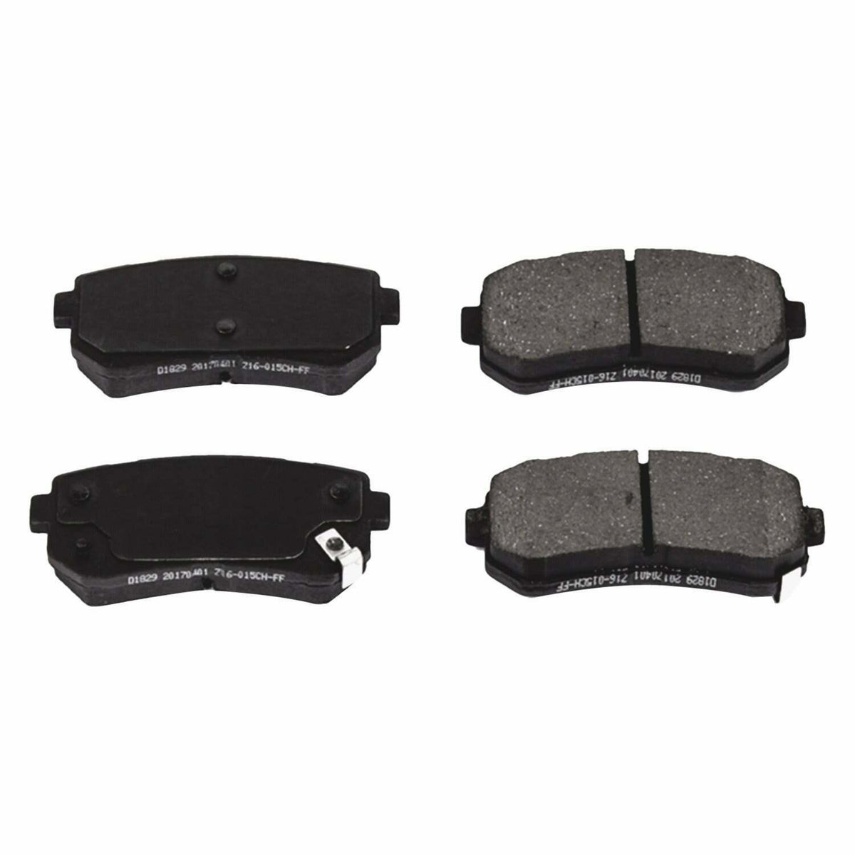 Power Stop 17-19 Hyundai Sonata Rear Z16 Evolution Ceramic Brake Pads - 16-1829