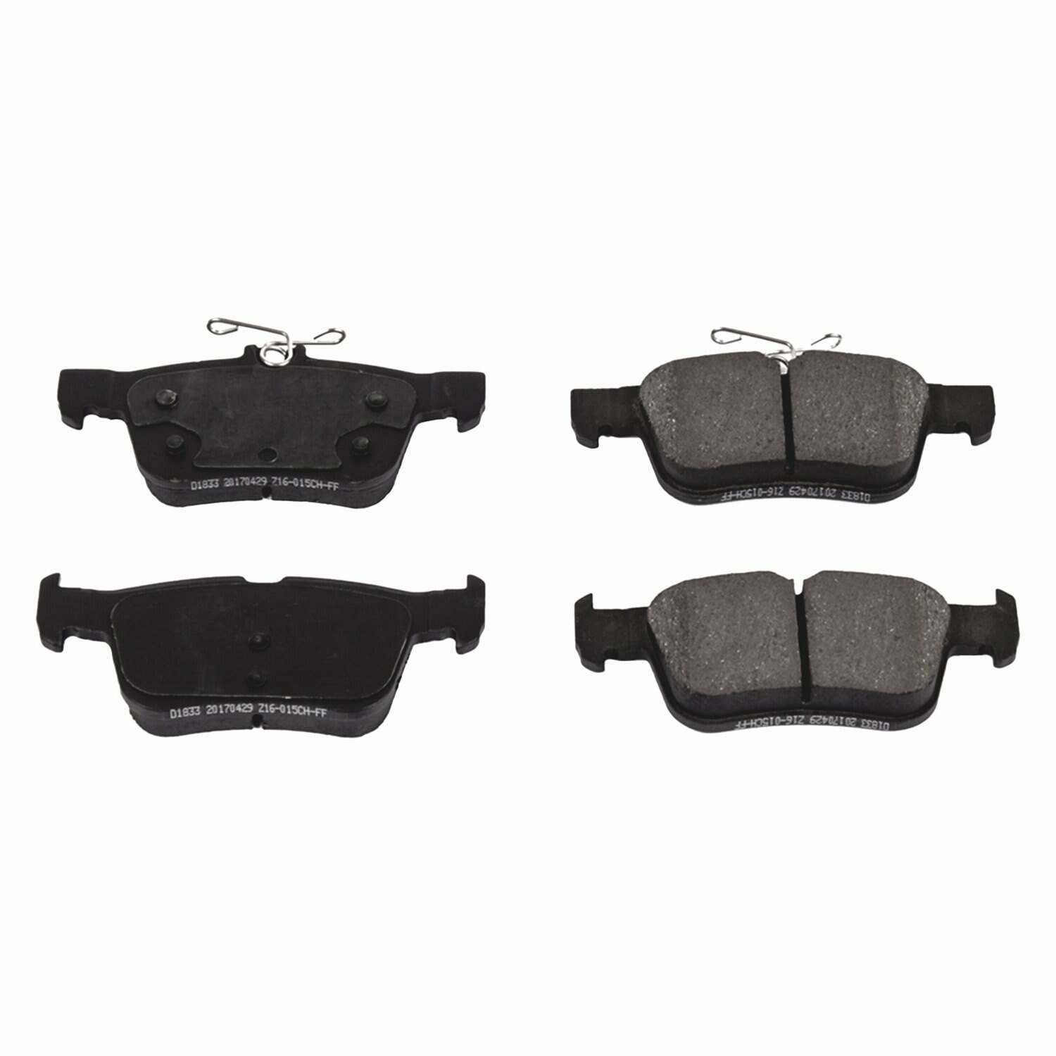 Power Stop 15-16 Ford Edge Rear Z16 Evolution Ceramic Brake Pads - 16-1833