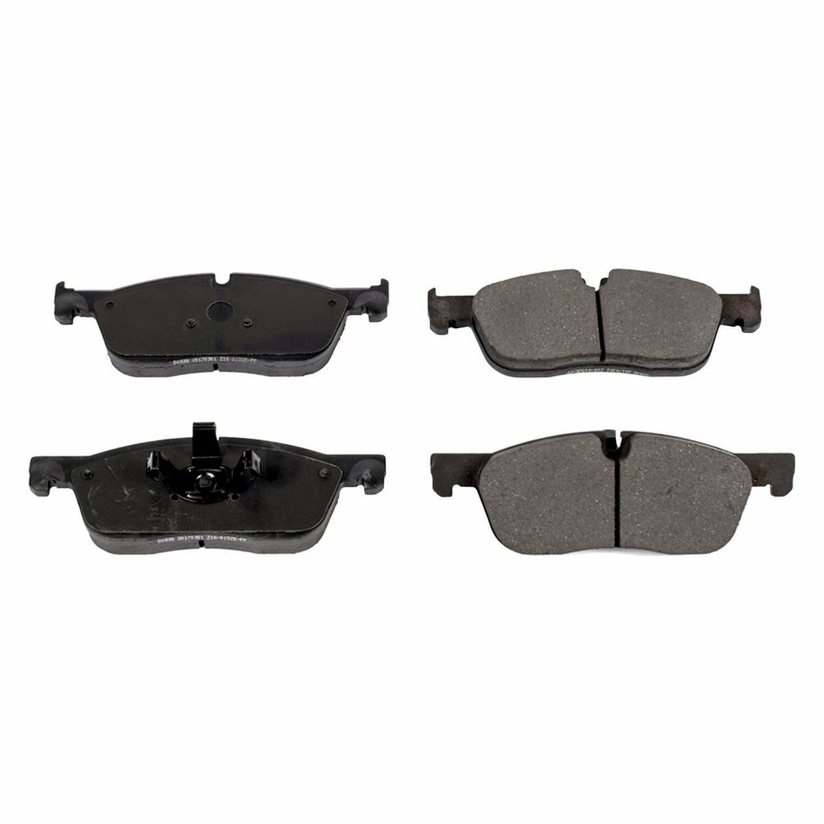 Power Stop 17-19 Jaguar F-Pace Front Z16 Evolution Ceramic Brake Pads - 16-1838A