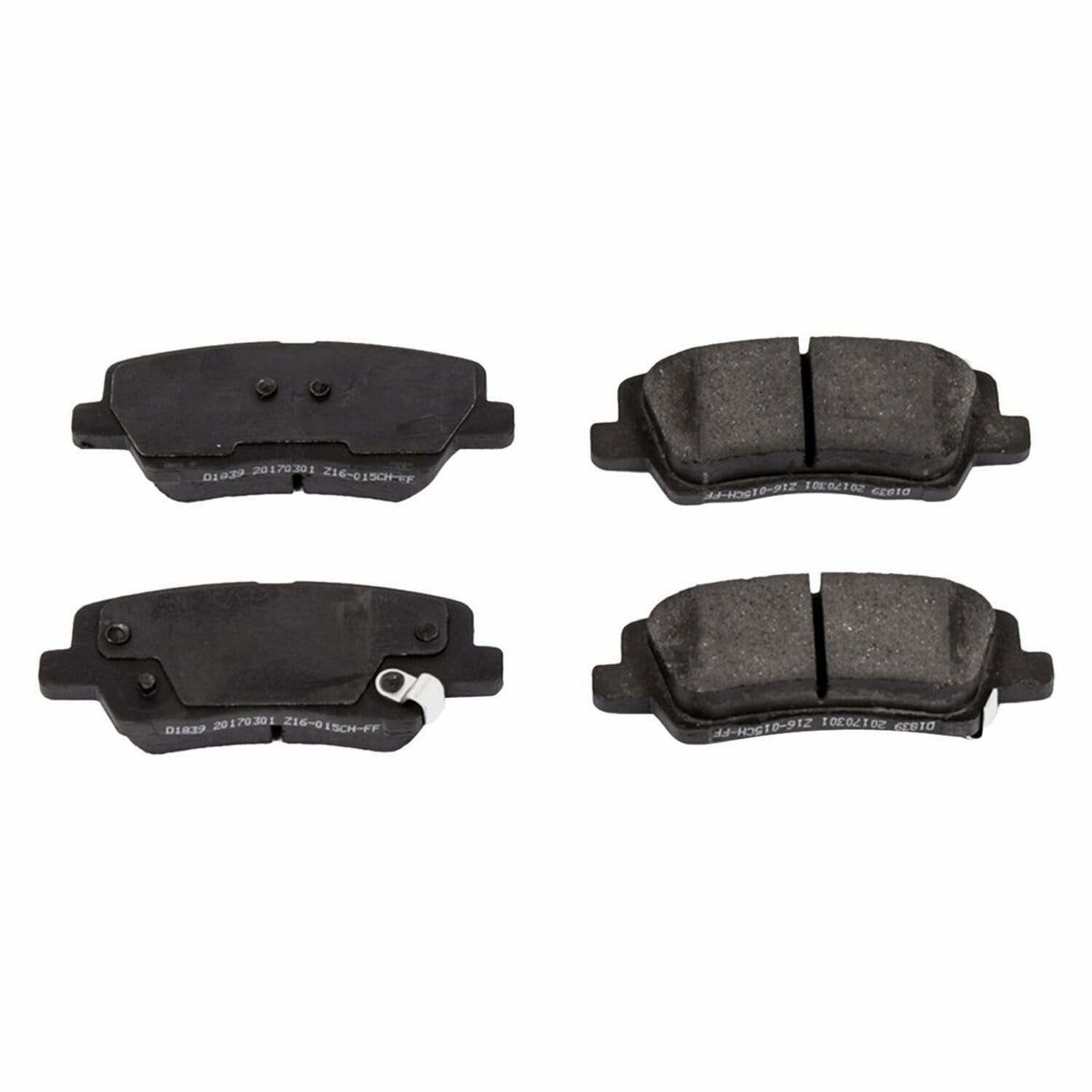 Power Stop 2016 Cadillac ATS Rear Z16 Evolution Ceramic Brake Pads - 16-1839