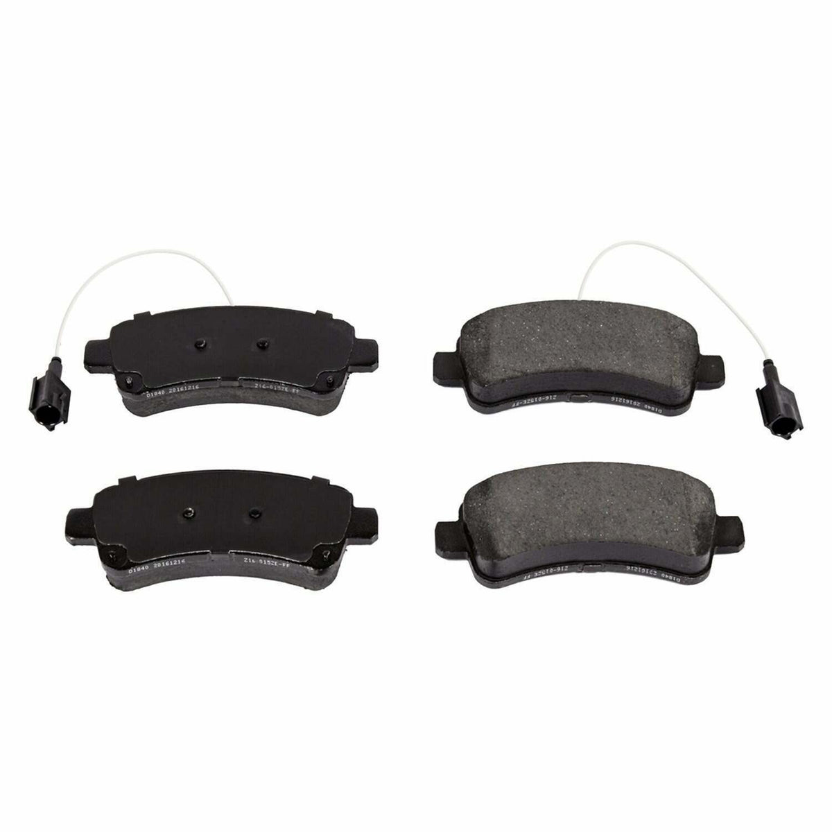 Power Stop 2019 Ram ProMaster 1500 Rear Z16 Evolution Ceramic Brake Pads - 16-1840