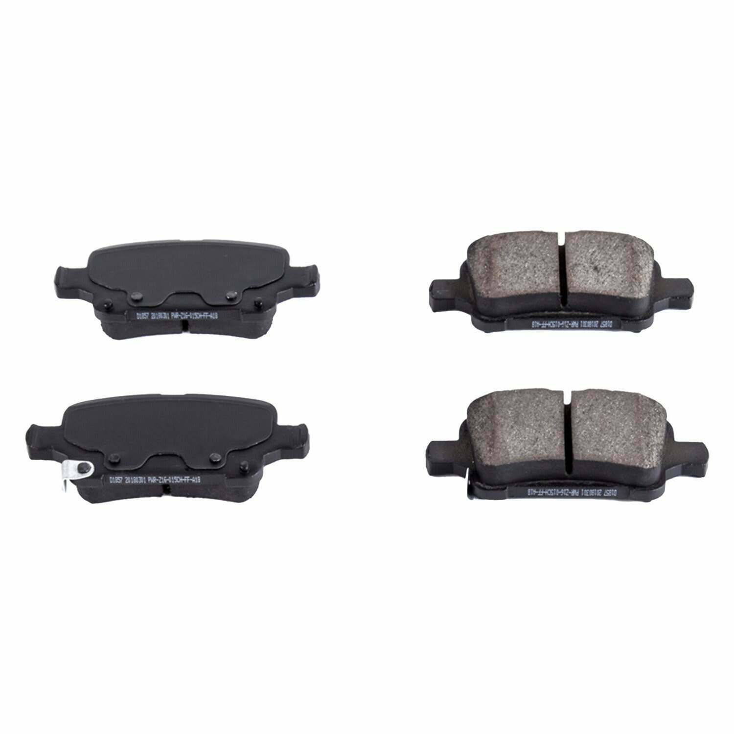 Power Stop 17-18 Buick LaCrosse Rear Z16 Evolution Ceramic Brake Pads - 16-1857