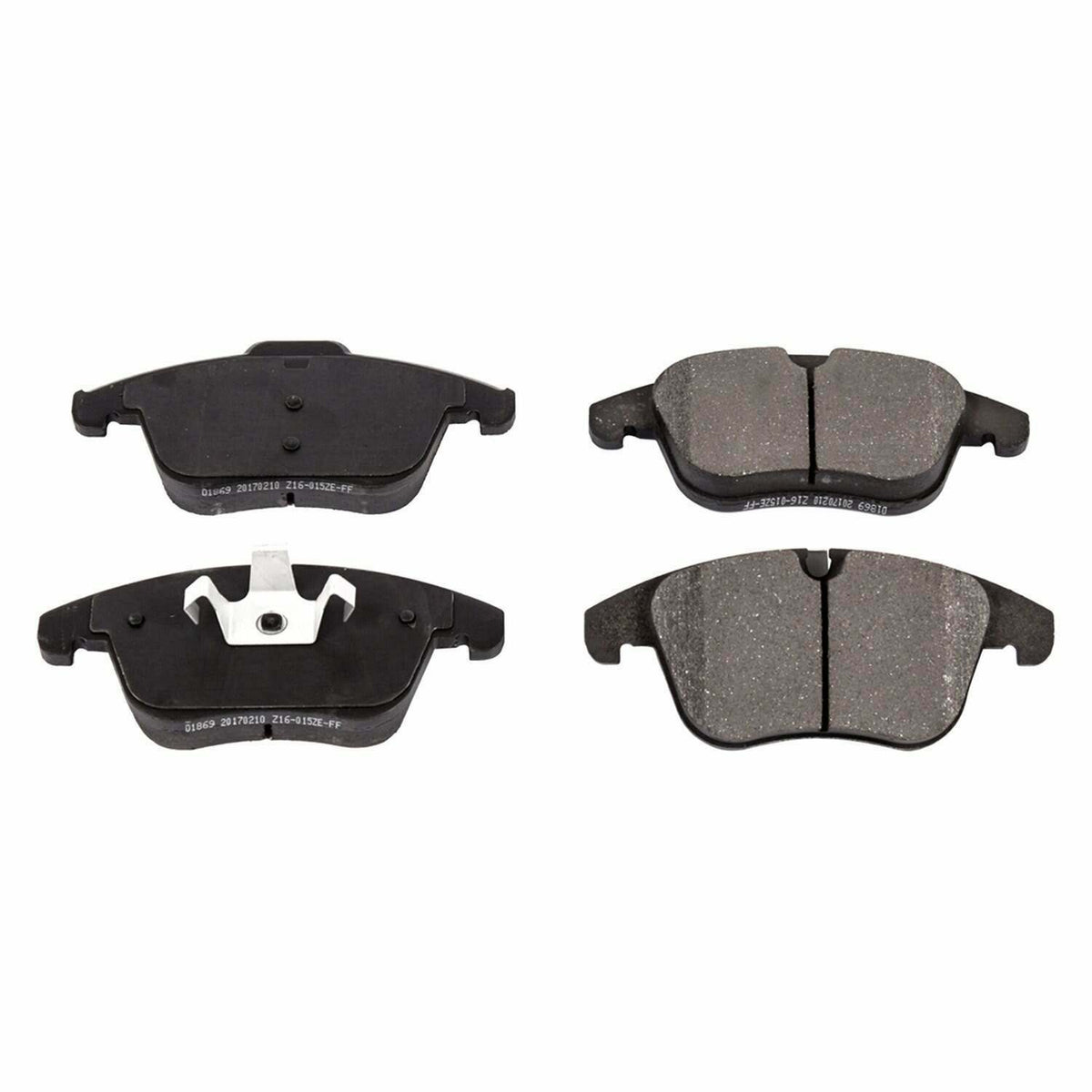 Power Stop 16-18 Jaguar XE Front Z16 Evolution Ceramic Brake Pads - 16-1869