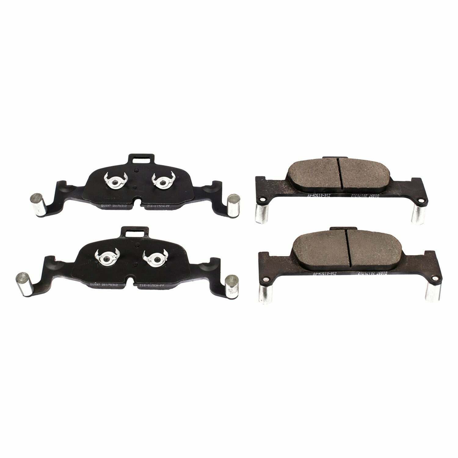 Power Stop 17-18 Audi A4 Front Z16 Evolution Ceramic Brake Pads - 16-1897