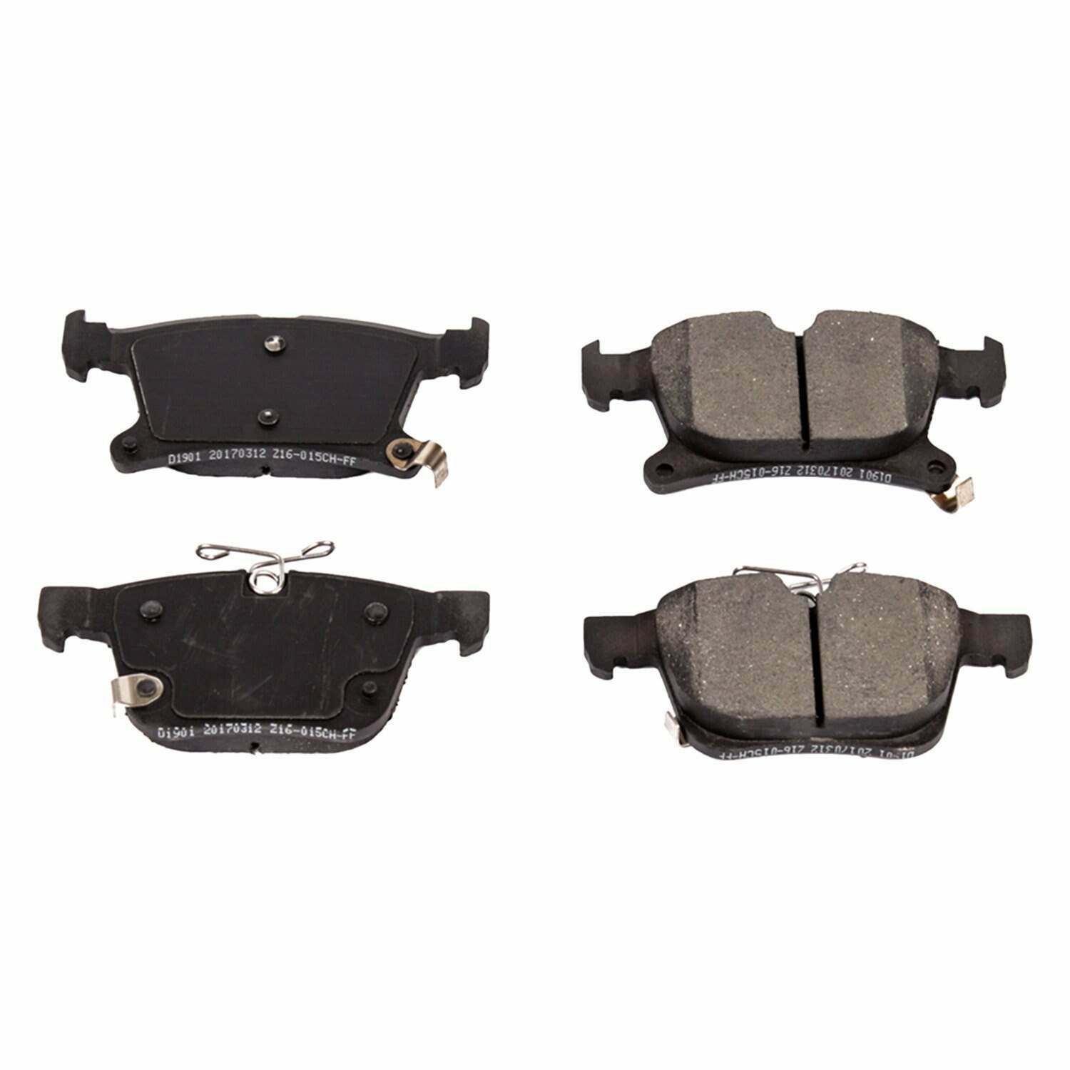 Power Stop 17-19 Chrysler Pacifica Rear Z16 Evolution Ceramic Brake Pads - 16-1901