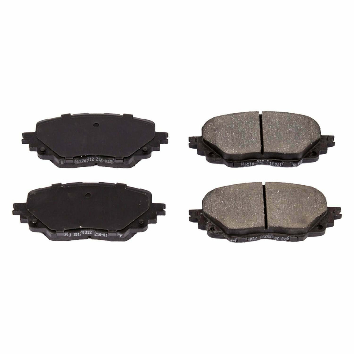 Power Stop 17-19 Fiat 124 Spider Front Z16 Evolution Ceramic Brake Pads - 16-1903