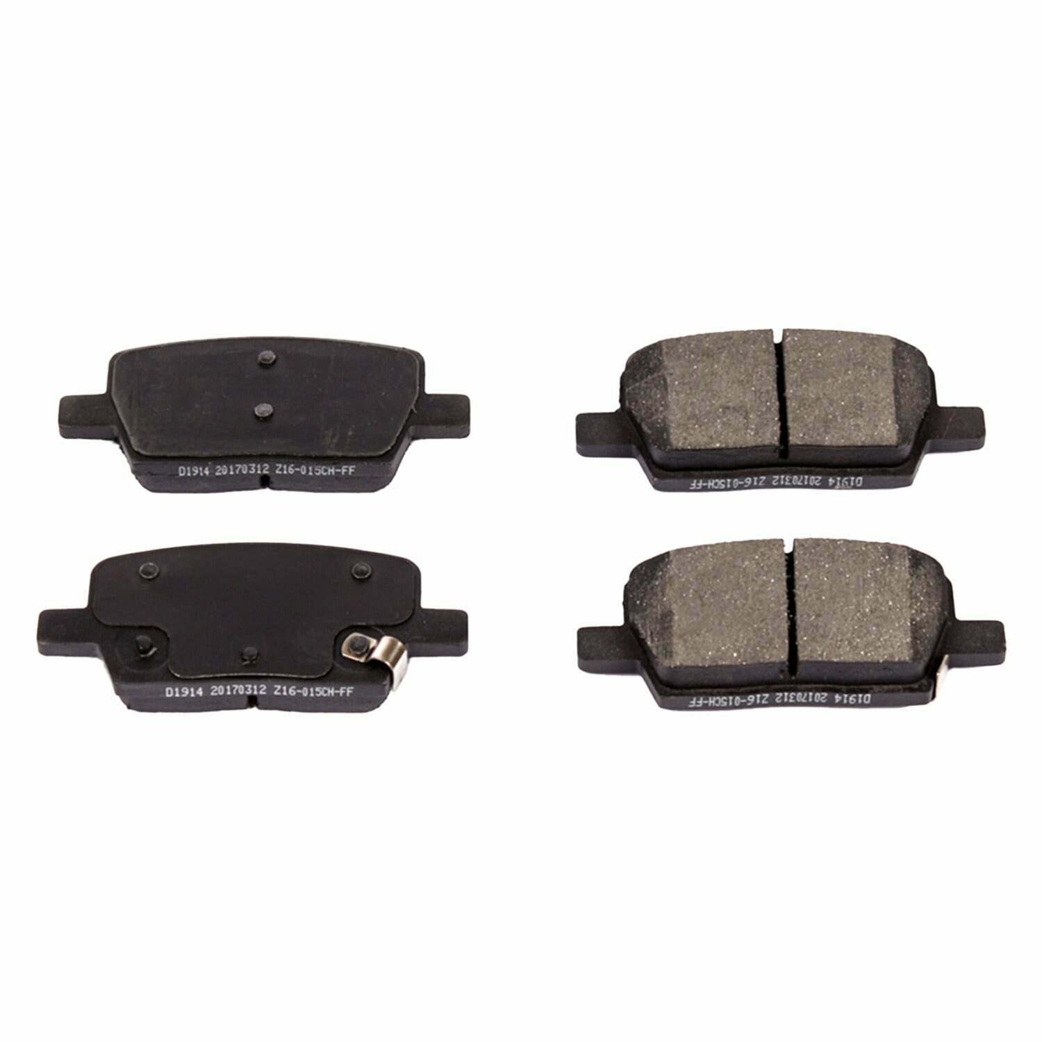 Power Stop 18-19 Buick Enclave Rear Z16 Evolution Ceramic Brake Pads - 16-1914