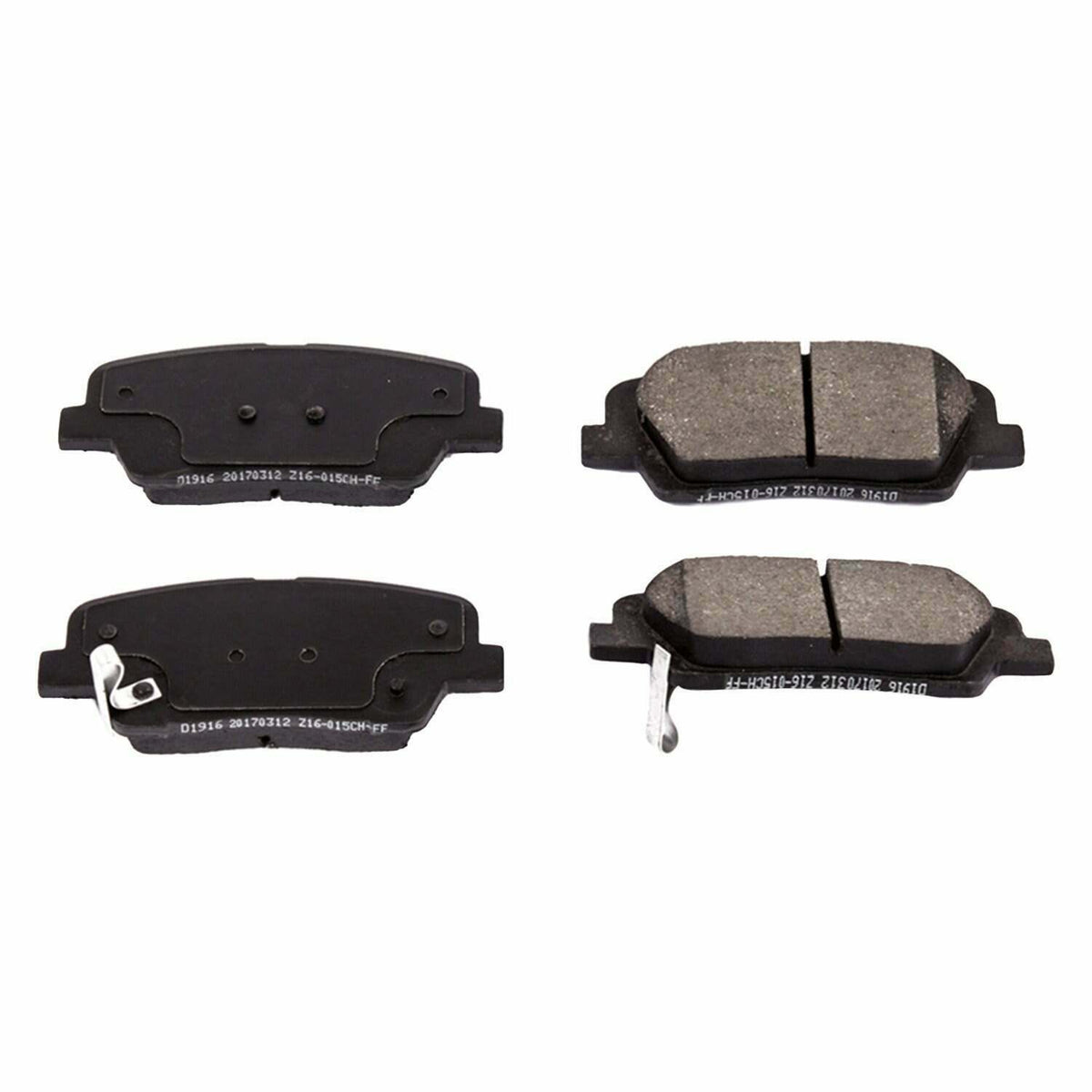 Power Stop 10-18 Hyundai Santa Fe Rear Z16 Evolution Ceramic Brake Pads - 16-1916