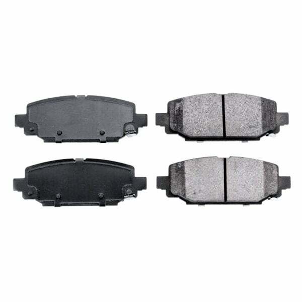 Power Stop 18-19 Jeep Wrangler Rear Z16 Evolution Ceramic Brake Pads - 16-6005