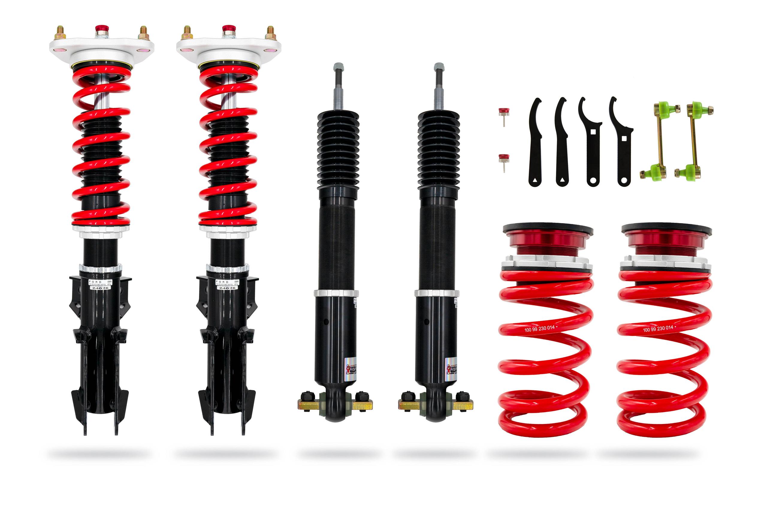 Pedder Adjustable Coilover Kit Extreme XA (2015-2023 Mustangs) - 160099