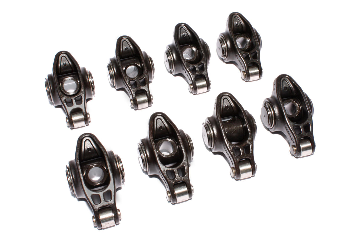 Comp Cams High Energy Aluminum 1.5 Ratio Roller Rocker Set Of 12 Chevrolet W/ 7/16" Stud - 1602-8