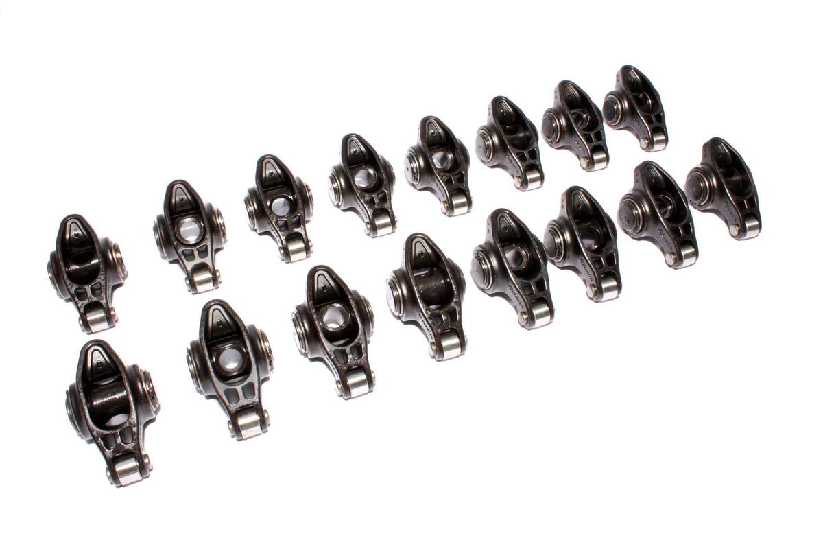 Comp Cams Ultra Pro Magnum Rocker Arm Set w/ 1.6 Ratio for Chevrolet SBC w/ 7/16" Stud - 1605-16