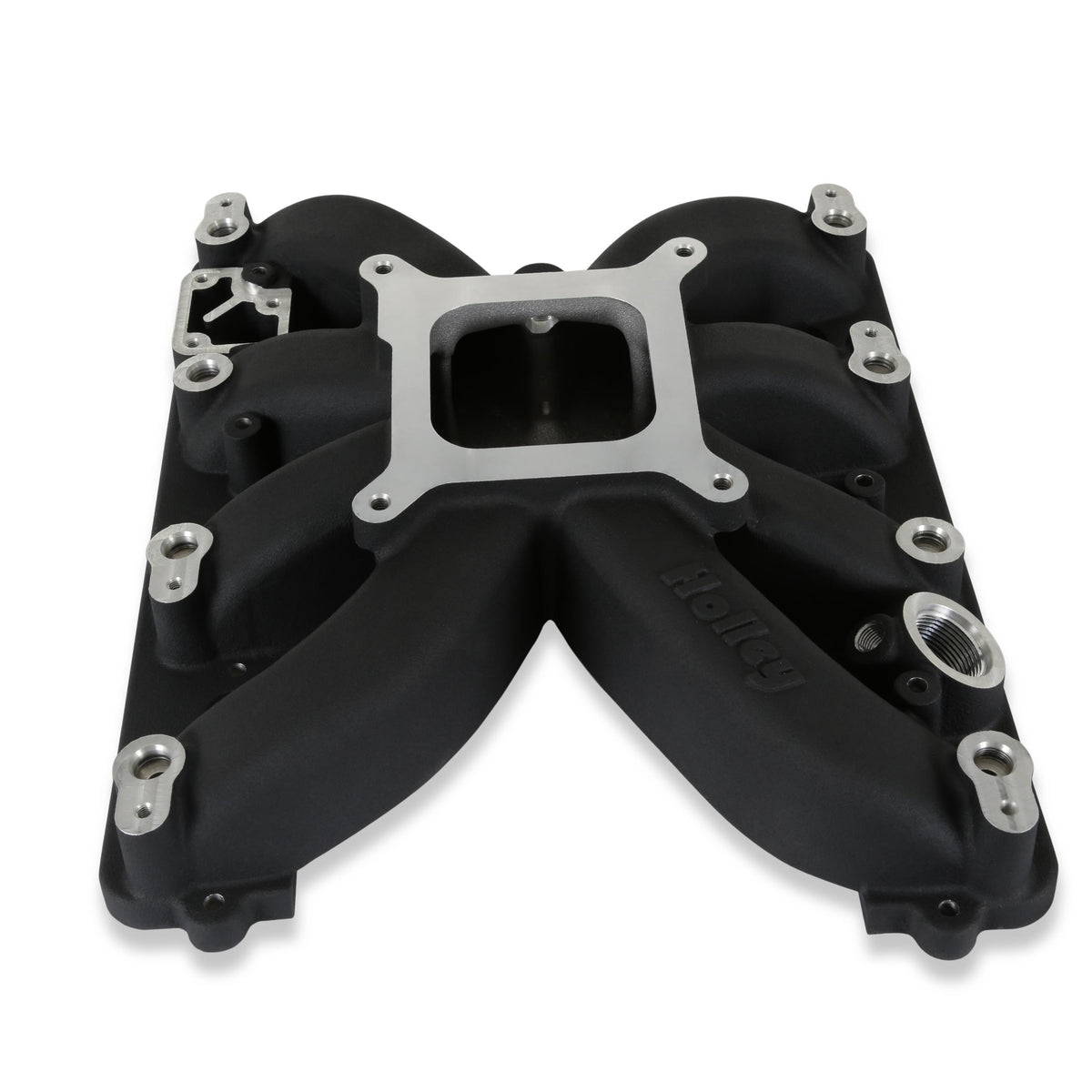 Holley Single plane intake manifold for Gen III Hemi, EFI Black - 300-930BK
