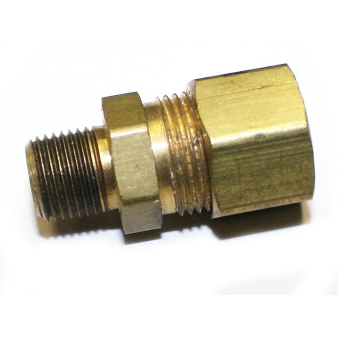 Nitrous Express 1/8 NPT MALE X 3/8 COMPRESSION STRAIGHT - 16138