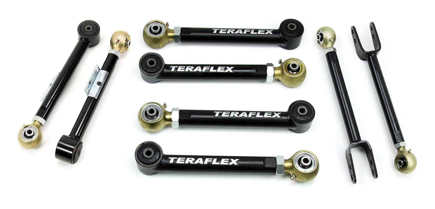 Teraflex TJ / ZJ Short Control Arm Kit 8-Arm 0-4 Inch Lift - 1615000