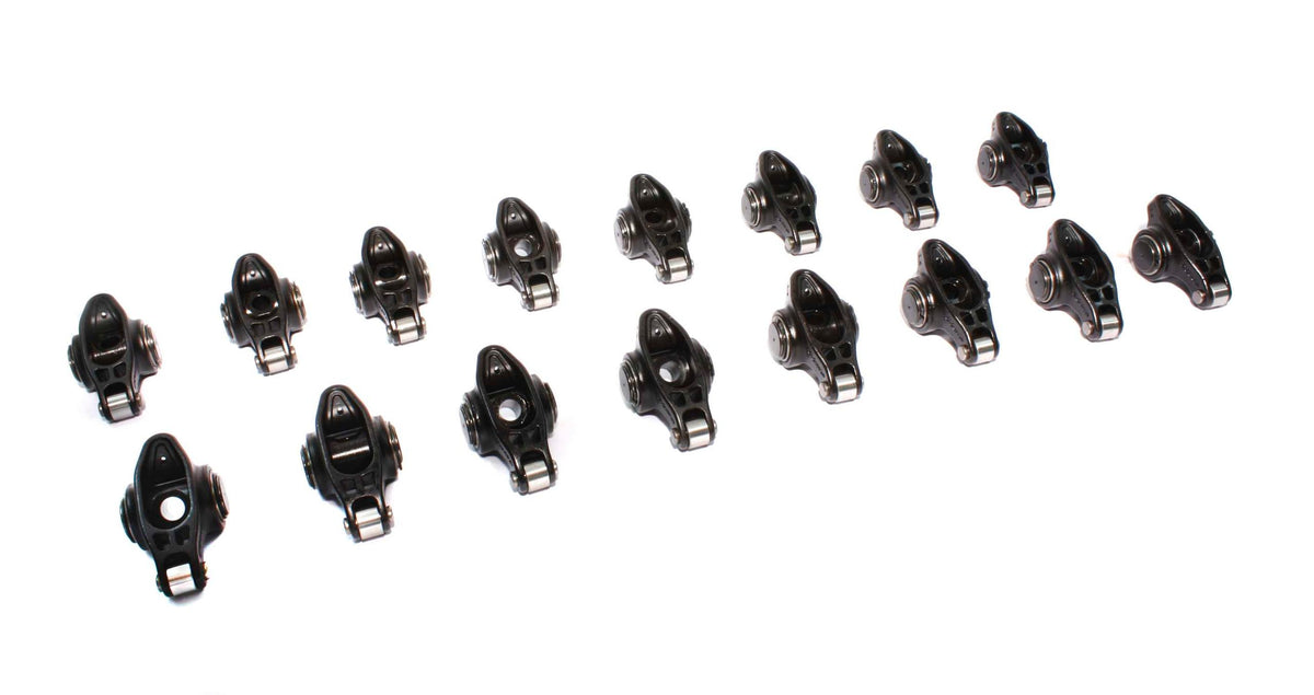 Comp Cams Ultra Pro Magnum Self-Aligning Rocker Arm Set w/ 1.6 Ratio for SBC w/ 3/8" Stud - 1618-16