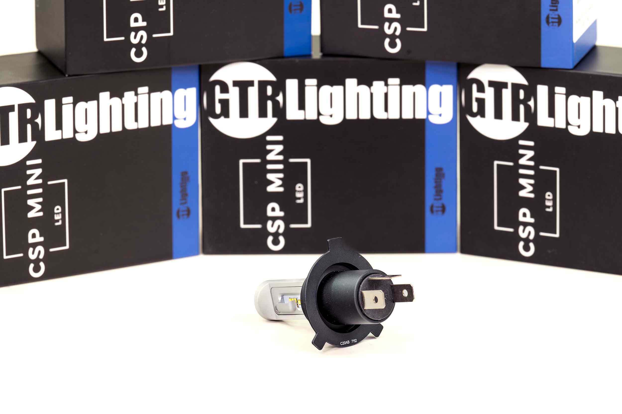 GTR Lighting H4/9003: GTR CSP Mini LED Bulb (Single) (Universal) - SN.LED151