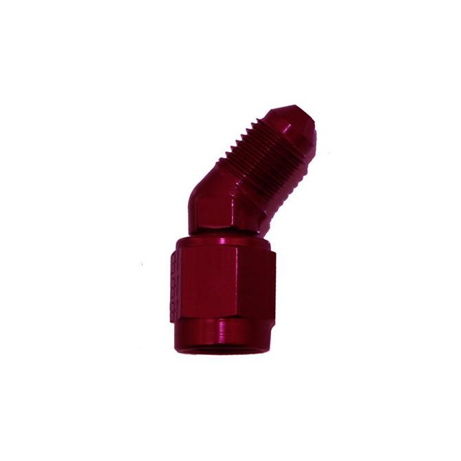 Nitrous Express 3An Male X 45' -3 Female Swivel Red - 16195-45