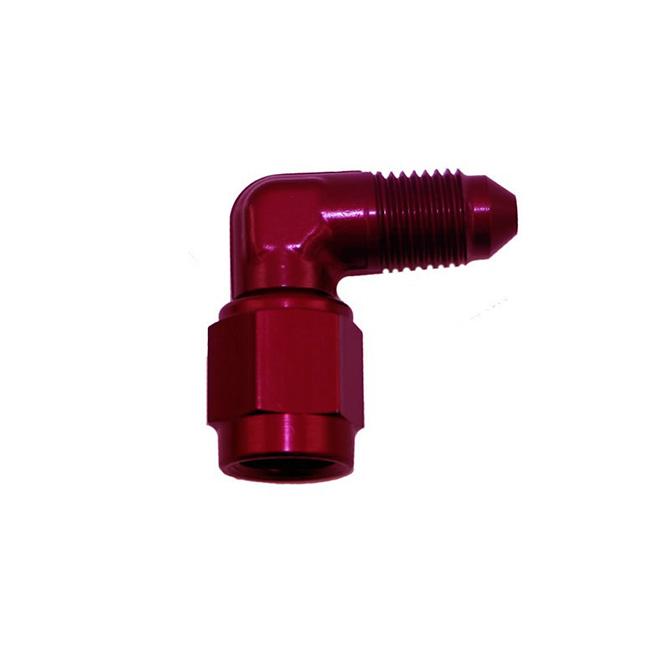 Nitrous Express 3An Male X 90' -3 Female Swivel Red - 16195-90
