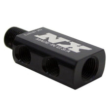 Nitrous Express Compact Distribution Block With Gauge Port - 16197S