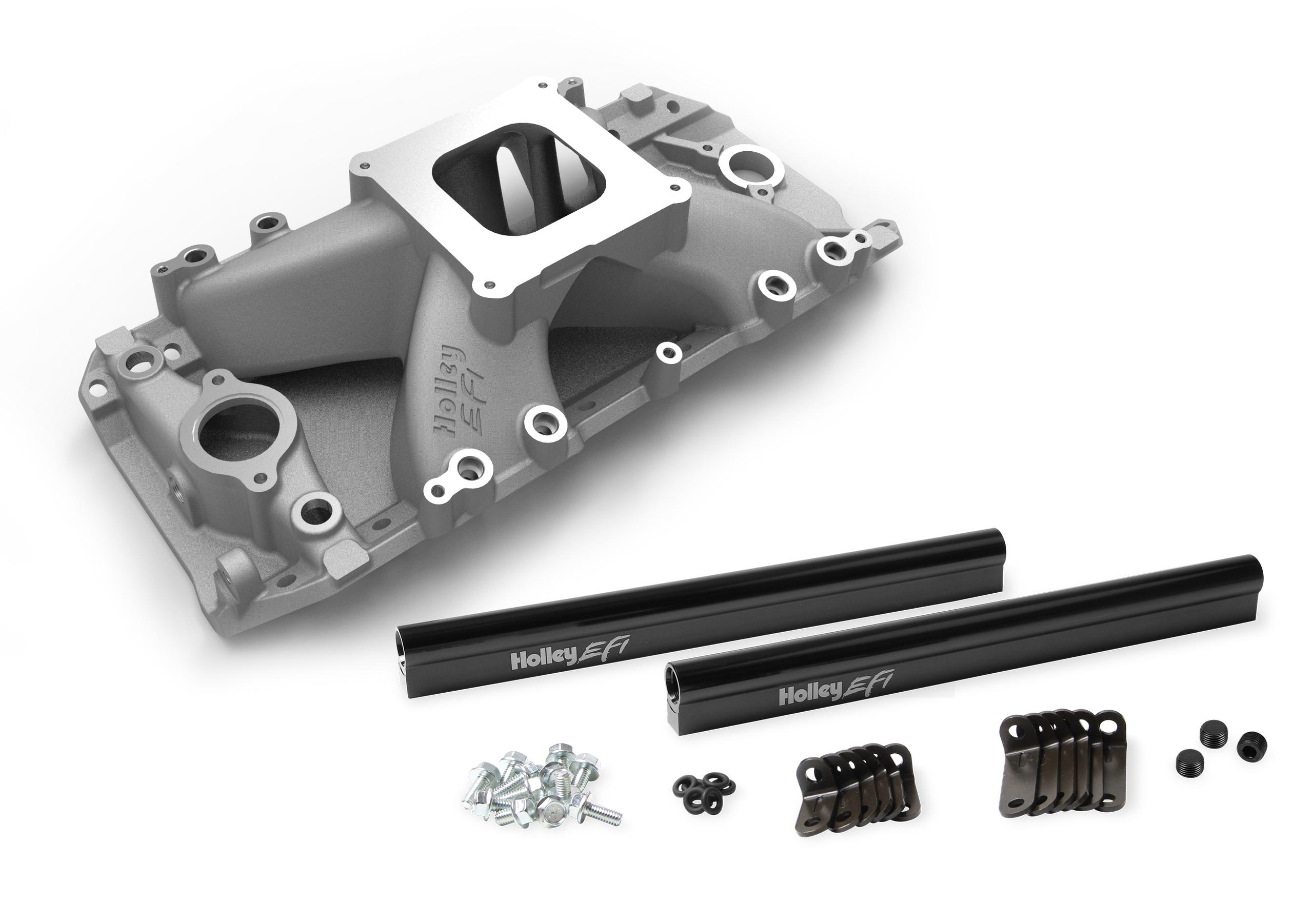 Holley Manifold - Bbc, Rect 4150 Efi  - 300-563