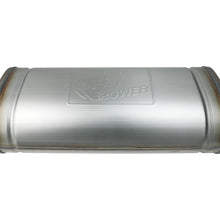 AFE MACH Force-Xp 409 Stainless Steel Muffler 2-1/2 IN Dual Inlet/Dual Outlet 5 IN H x 8 IN W x 18 IN L - Oval Body - 49M00052