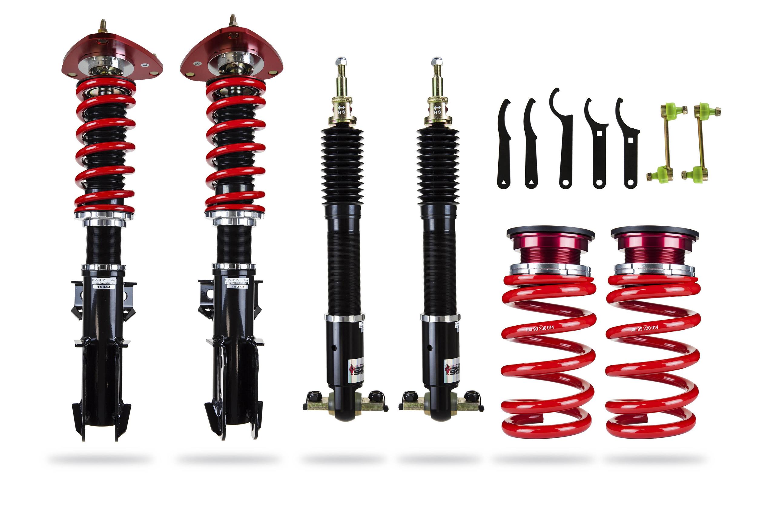 Pedders S550 eXtreme XA Coilover Plus Kit (2015-2023 Mustangs) - 162099