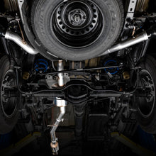 AWE Tread Edition Catback Dual Exhaust for Jeep JT 3.6L - Diamond Black Tips (2020-2021 Jeep Gladiator) - 3015-33101