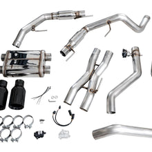 AWE SwitchPath Exhaust - Diamond Black Tips (2021-2023 F-150 Raptor 3.5L) - 3025-33356