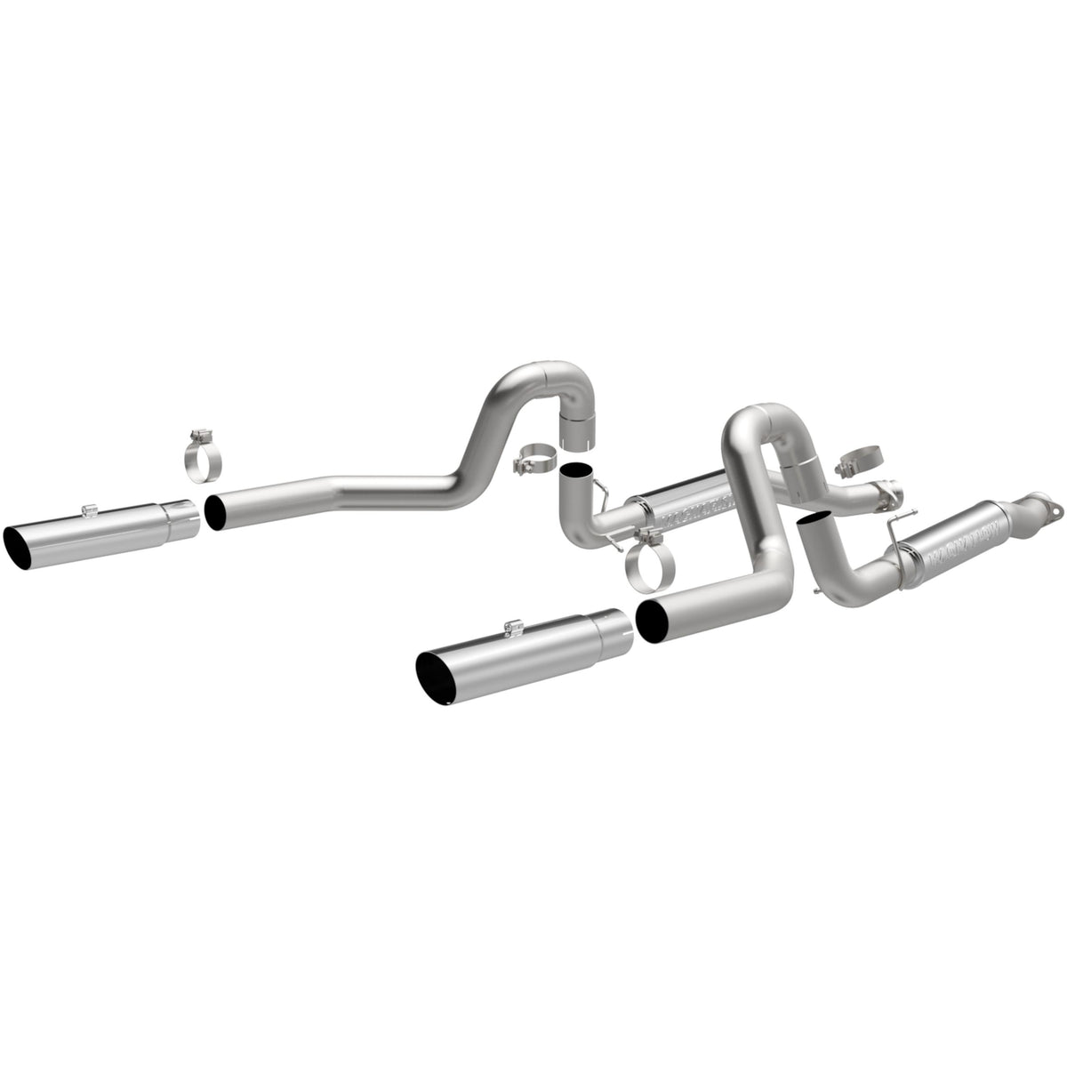 MagnaFlow Exhaust Products Competition Series Stainless Cat-Back System 1999 Ford Mustang SYS C/B 99-04 Mustang GT 4.6L 3"