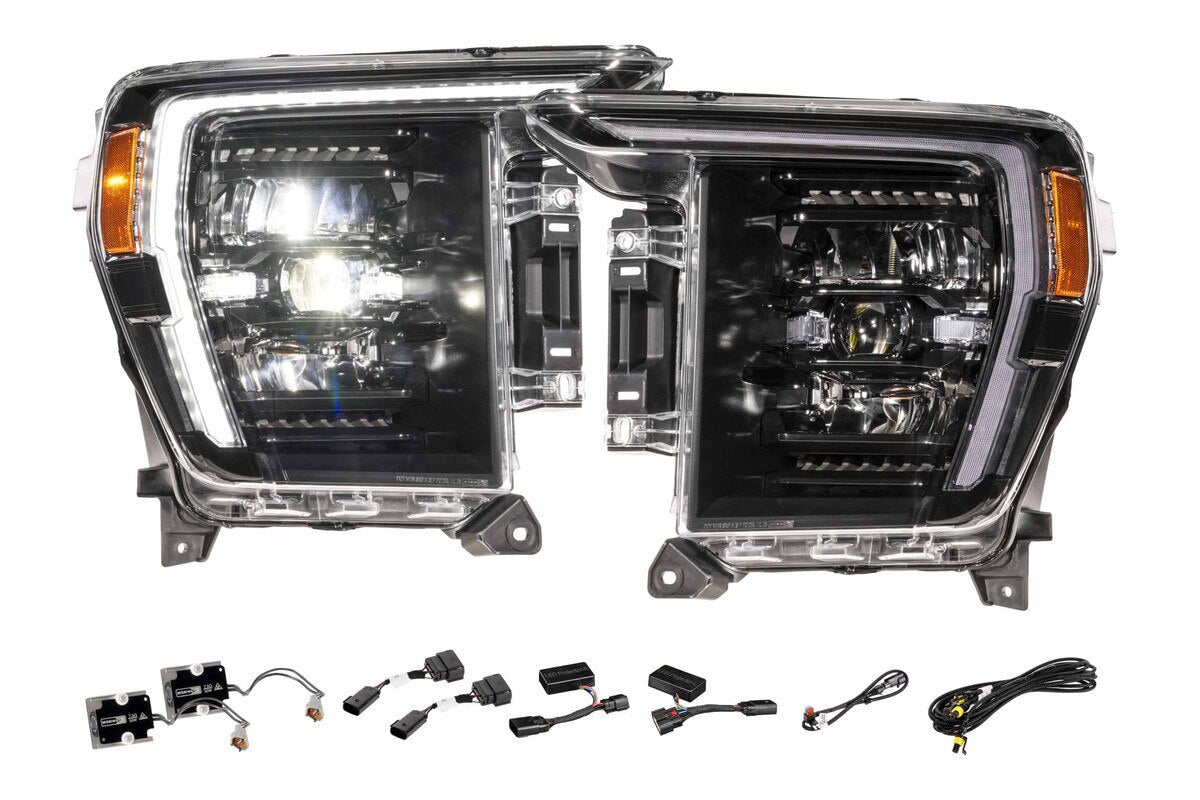 Morimoto XB Evo Hybrid Headlights - Set (2021-2023 F-150 / 2021-2023 Raptor) - LF2-498Y