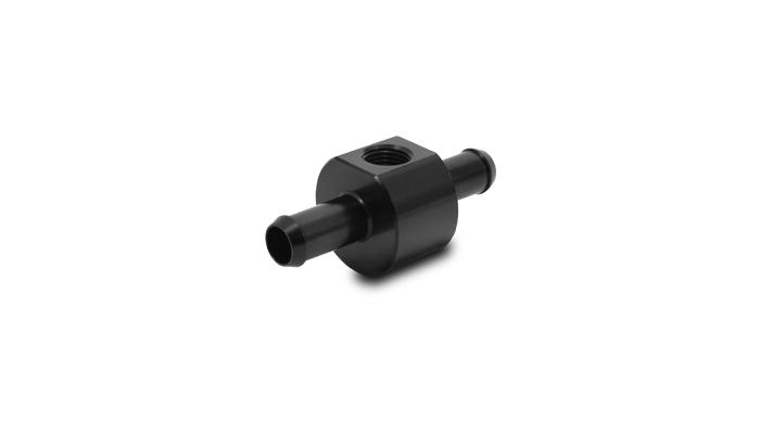 Vibrant Performance Inline Barbed Union For 3/8" Id Hose With 1/8" Npt Port - 16471